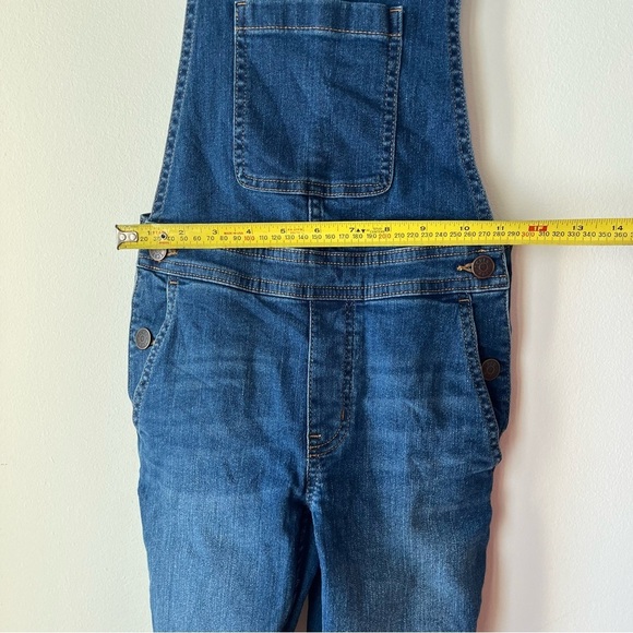 Crewcuts J.Crew girls denim overalls with pockets size 7 - Picture 10 of 11